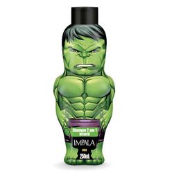 Shampoo 2 em 1 IMPALA Hulk 250ml