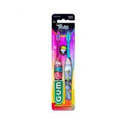 Escova Dental GUM Trolls World Tour Com 2 Unidades