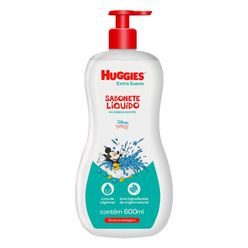 Sabonete Líquido da Cabeça aos Pés HUGGIES Disney Baby Extra Suave 600ml