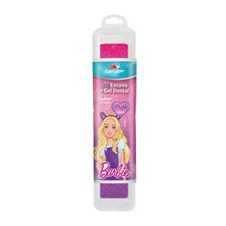 Kit Dental CONDOR Barbie Gel Dental de Morango 50g + Grátis Estojo