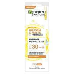 Hidratante Facial Garnier Skinactive Uniform & Matte Efeito Matte Fps 30 15g