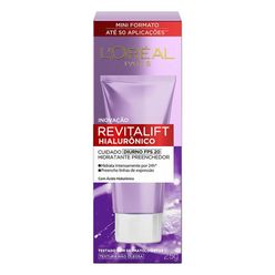 Creme Facial L'oréal Revitalift Hialurônic Diurno Fps 20 Com ácido Hialurônico 25g