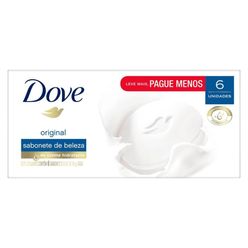 Sabonete DOVE Original com 6 Unidades  90g Leve Mais Pague Menos