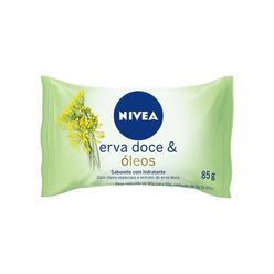 NIVEA Sabonete em Barra Erva Doce & Óleos 85g