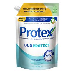 Sabonete Liquido Protex Duo Protect 900ml Refil Super Econômico