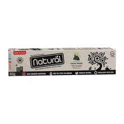 Gel Dental Natural Suavetex Carvão Ativado Com Extratos De Bambu, Romã E Sálvia 80g