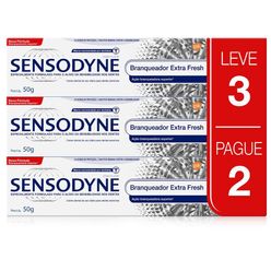 Creme Dental SENSODYNE Branqueador Leve 3 e Pague 2 Unidades