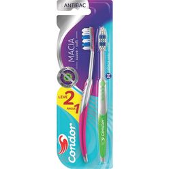 Escova Dental Condor Maxil Macia Leve 2 Pague 1 Unidade