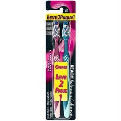 Escova Dental JOHNSON & JOHNSON Reach Comfort Clean Média leve 2 pague 1