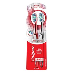 Escova Dental COLGATE 360° Luminous White com 2 Unidades