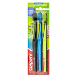 Escova Dental Colgate Ultra Soft Com 3 Unidades