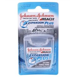 Fio Dental Johnson & Johnson Reach Expansion Extra Fino 50 M