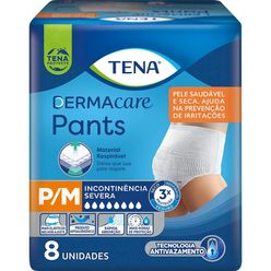 Roupa íntima Descartável Tena Dermacare Pants P/m Com 8 Unidades