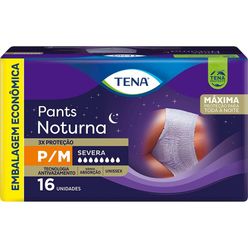 Roupa íntima Descartável Tena Pants Noturna P/m Com 16 Unidades Embalagem Econômica