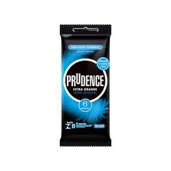 Preservativo Prudence Ultra Sensível Extra Grande Com 6 Unidades