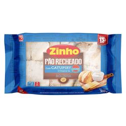 Pão de Alho recheado ZINHO Bolinha com Catupity 300g