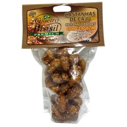 Castanha de Cajú CAJUEIRO Caramelizadas com Gergelim 100g