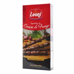 Espetinho LEONI Coração de Frango Congelado 500g