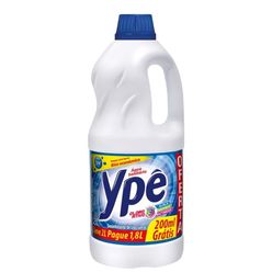 Água Sanitária YPÊ 2L Grátis 200ml Leve 2L Pague 1.8L