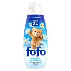 Amaciante de Roupa Concentrado FOFO Tradicional 500ml