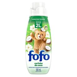 Amaciante de Roupa Concentrado FOFO Super Cheirinho da Natureza 500ml