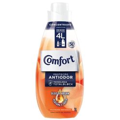 Amaciante de Roupa Concentrado COMFORT Proteção Antiodor 1L