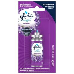 Refil Desodorizador De Ambiente Glade Toque De Frescor Lavanda Com 1 Unidade 12ml