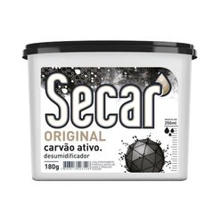 Desumidificador Secar Original Carvão Ativo 180g