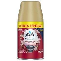 Desodorizador GLADE Automatic Spray Frutas e Flores Vibrantes Refil 269ml Oferta Especial