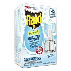 Refil Elétrico Raid Family 45 Noites 32.9ml