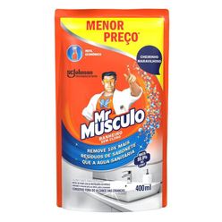 Refil Para Limpador Mr Músculo Banheiro Com 30% De Desconto 400ml