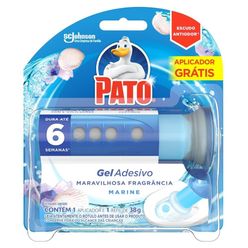 Refil Sanitário Pato Gel Adesivo Marine Grátis Aplicador