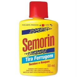 Tira Ferrugem Semorin Tecidos E Roupas 50ml