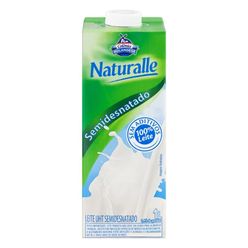 Leite Naturalle Semi Desnatado 1l