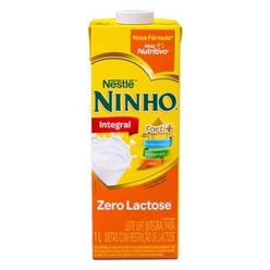 Leite Integral Nestlé Ninho Zero Lactose 1l