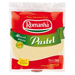 Massa Para Pastel Romanha Disco Médio Resfriada 200g