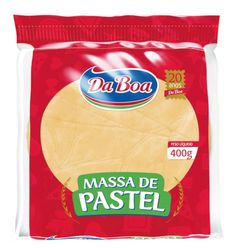 Massa  Para Pastel Da Boa Disco Médio 400g