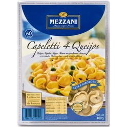 Capeletti Mezzani 4 Queijos Resfriado 400g