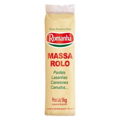 Massa Para Pastel Romanha Rolo Resfriada 1kg