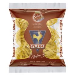 Macarrão GALO ninho 3 sêmola 500g