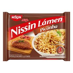 Macarrão Instantâneo NISSIN Miojo Lámen Picanha 85g