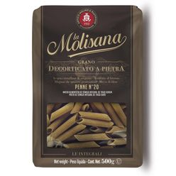 Massa Italiana Grano Duro LA MOLISANA Penne Ziti Integral 500g