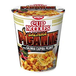 Macarrão Instantâneo NISSIN Sup Noodles Galinha Caipira Picante 68g