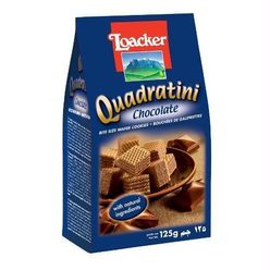 Biscoito LOACKER Wafer Cubos Chocolate 125g