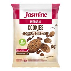 Biscoito Jasmine Cookies Chocolate Com Gotas Vegano 120g