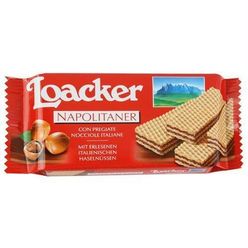 Biscoito LOACKER Wafer mini napolitaner 45g