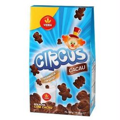 Biscoito VIEIRA Circus VIEIRA Chocolate 300g