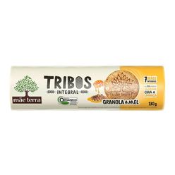 Biscoito MÃE TERRA Tribos Granola e Mel 130g