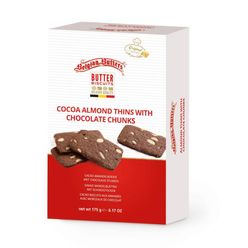 Biscoito BELGIAN BUTTER Chocolate com Amêndoas 175g