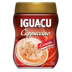 Café IGUAÇU cappuccino canela 200g